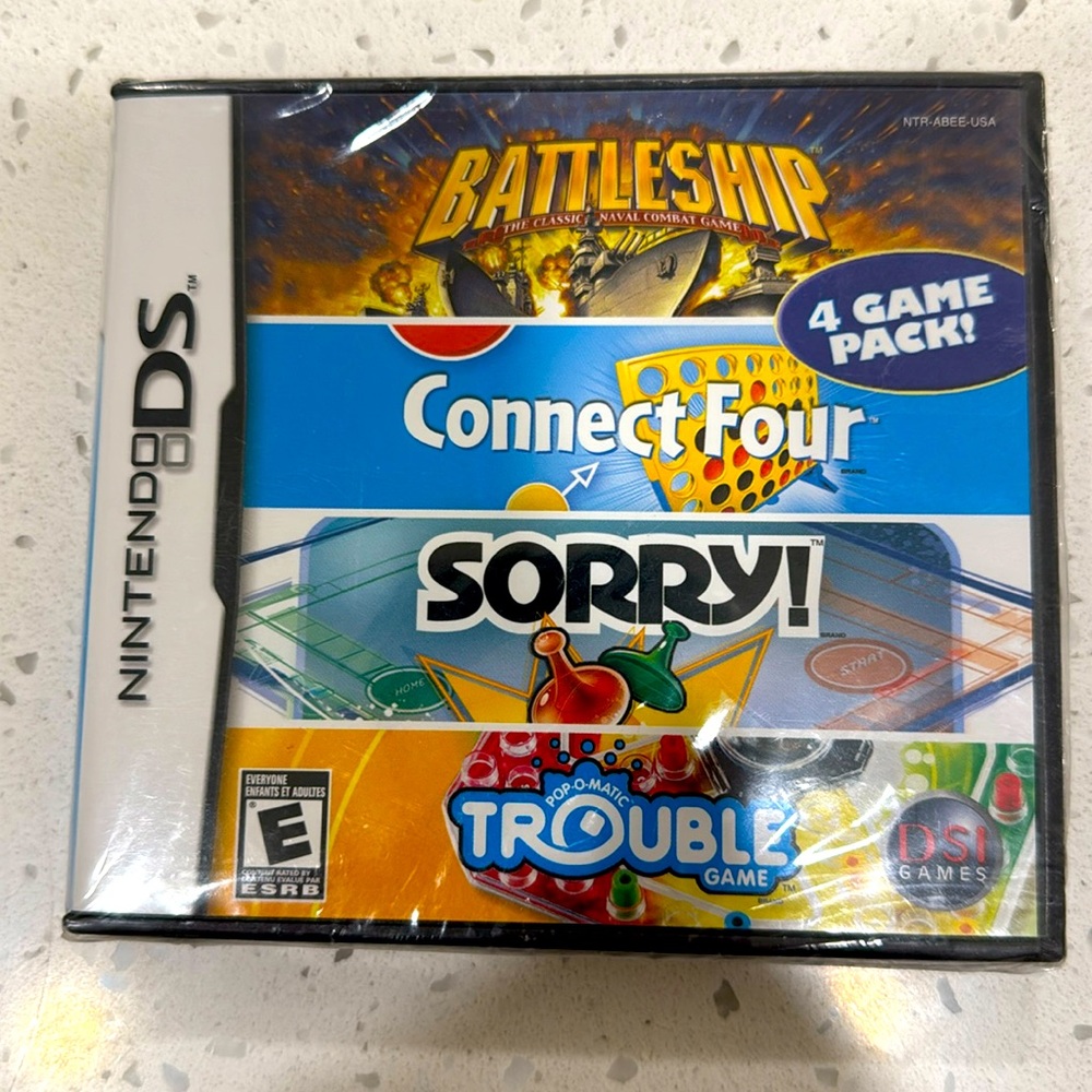 Nintendo DS 4 game pack brand new sealed